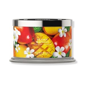 🆕 HomeWorx Tiare Mango 4-Wick Scented Candle